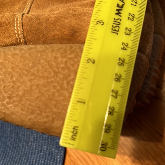 Michael Kors women’s suede wedge high boots size 6.5 - Picture 10 of 12